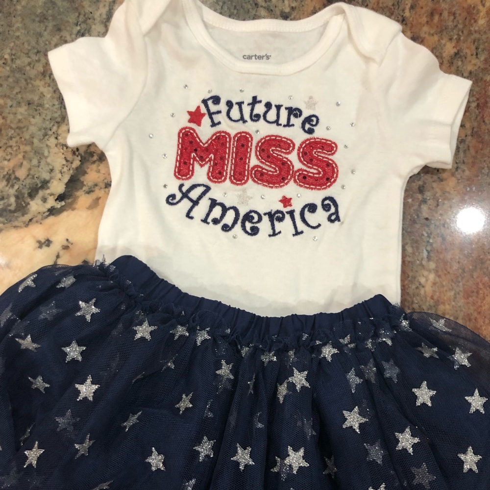 Carter’s Custom Made 4th of July outfit